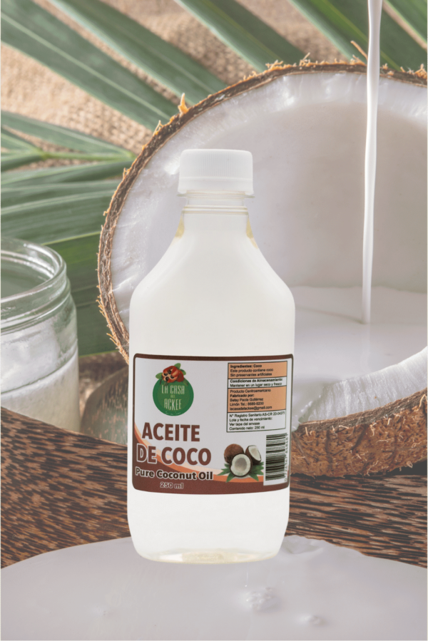 Aceite Coco Prensado en Frío